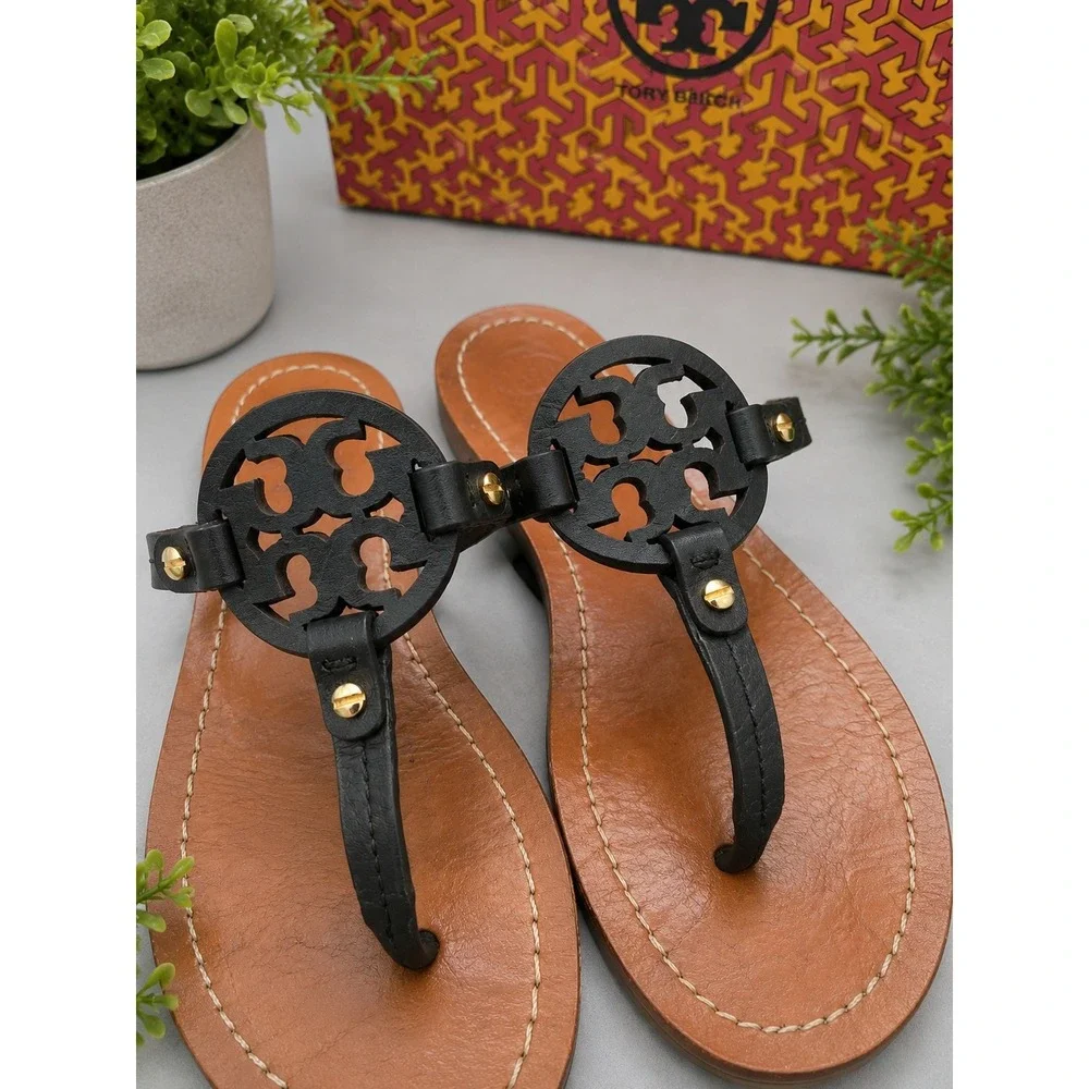 Tory Burch mini Miller thong sandals 8.5